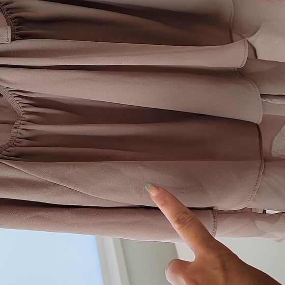 Naked Zebra Small Ruffle Racerback Layered Halter Tank - Picture 6 of 6